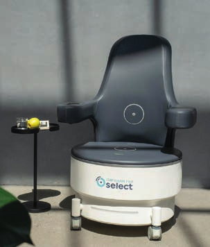 Der EMP Chair Pro Select – Therapiestuhl mit Magnetwellentechnologie